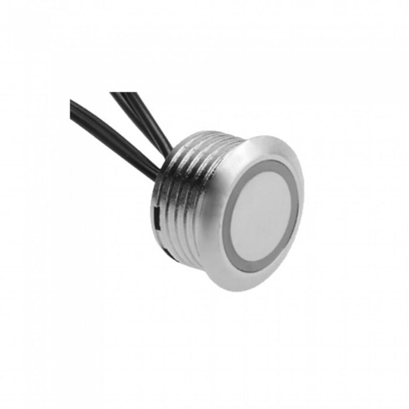 V-TAC Interruttore Touch Dimmer da Incasso 17mm per Strip LED Monocolore 1 Canale 12V 60W 5A