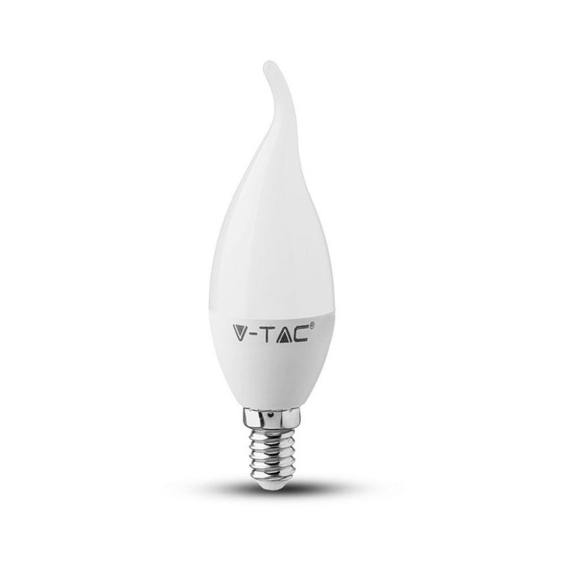 Lampadina LED E14 6W Candela a Fiamma 6400K
