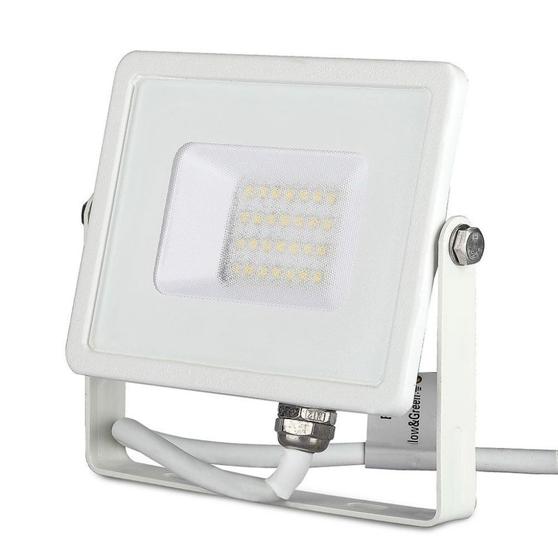 V-TAC PRO Faro LED SMD Chip Samsung 20W Colore Bianco 6400K IP65