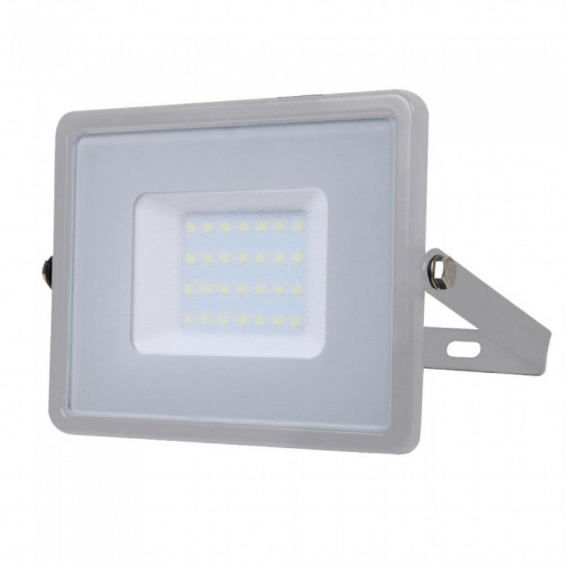 Faro LED SMD Chip Samsung 30W Colore Grigio 4000K IP65