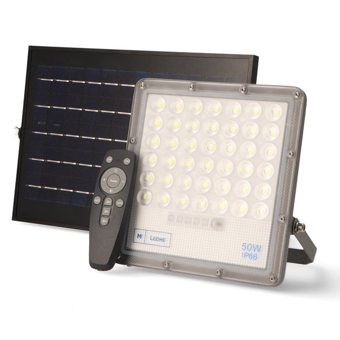 FARO SOLARE 50W 6000K MODELLO BARI IP66 - ElettroWatt.eu