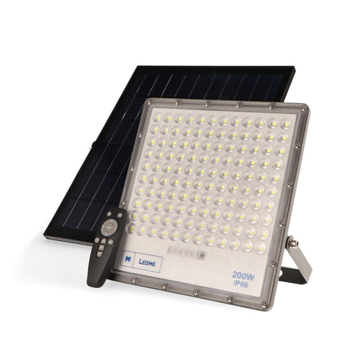 Faro Proiettore Led Solare 200W - ElettroWatt.eu