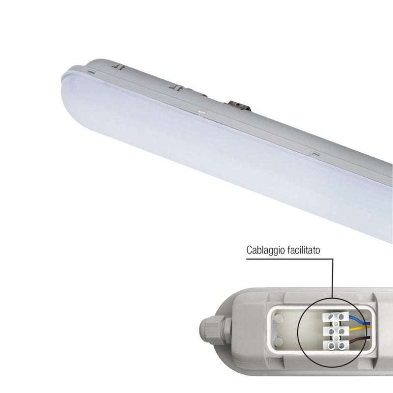 Plafoniera lineare LED OSAKA IP65 38W 5200 lm 4000K 120cm