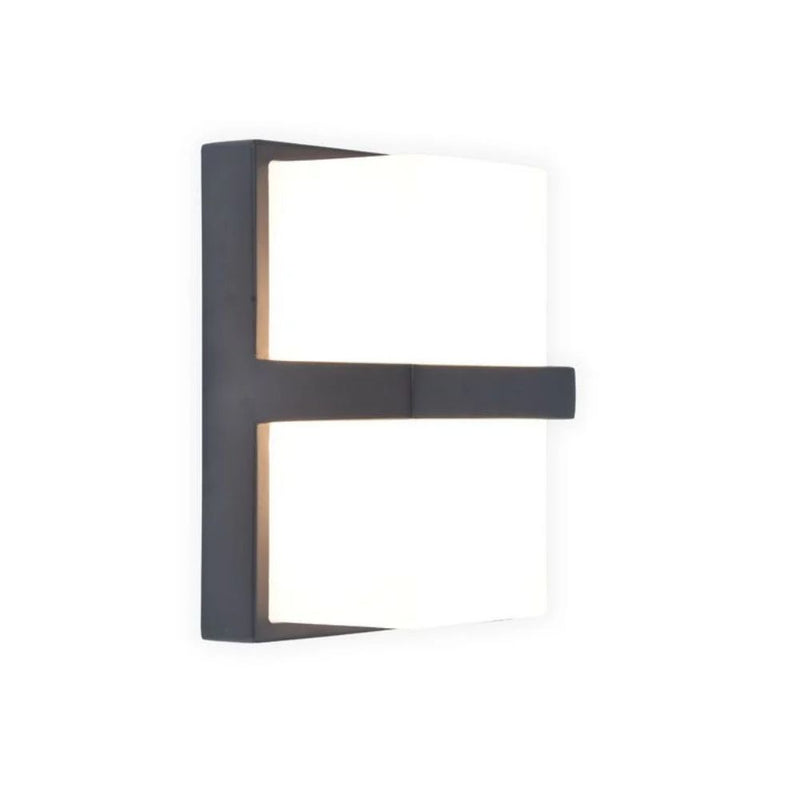 Applique LED STELA da esterno - 14W 1100lm - IP54 - Luce Calda 3000K - Colore Antracite