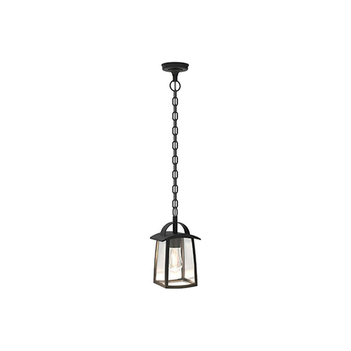 KELSEY PENDANT 1L E27 BL CLEAR GLASS