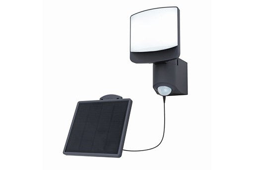 Applique Solare con LED integrato e PIR - 500lm - 5000K - IP44 - SUNSHINE - Elettrowatt