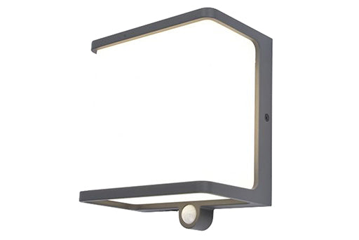 Applique Solare con LED integrato - 1000lm - 4000K - IP44 - DOBLO - Elettrowatt