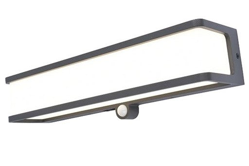 Applique Solare con LED integrato e PIR - 1800lm - 4000K - IP44 - DOBLO - Elettrowatt