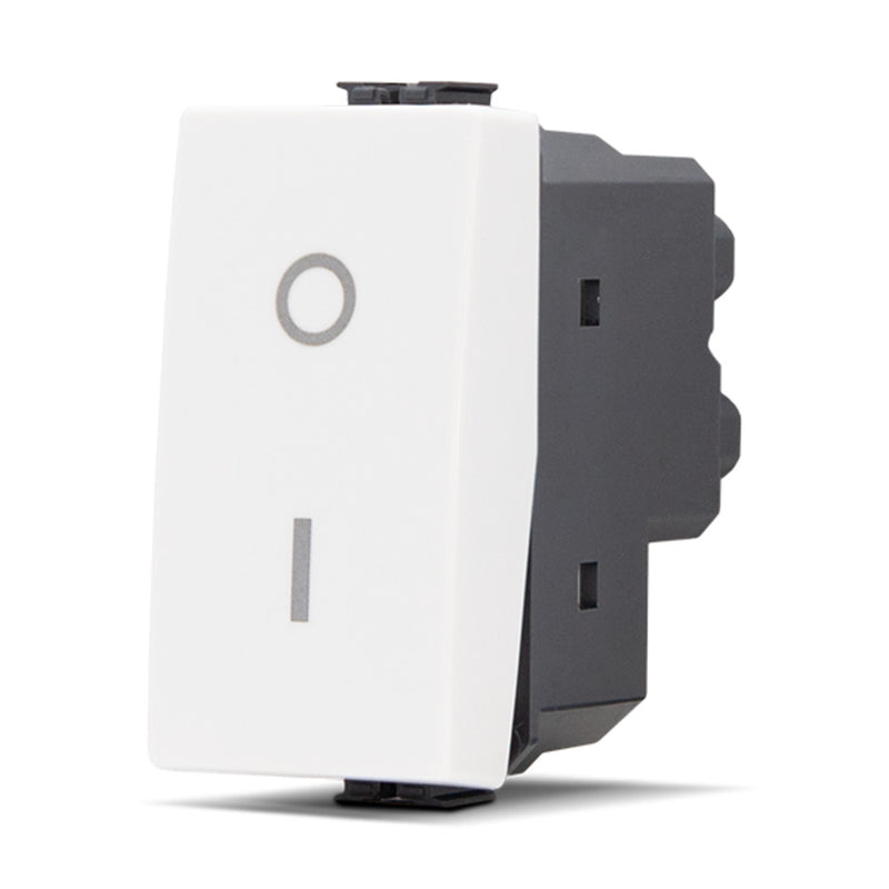 Interruttore Bipolare (16A-250V) Bianco -COMPATIBILE  MATIX