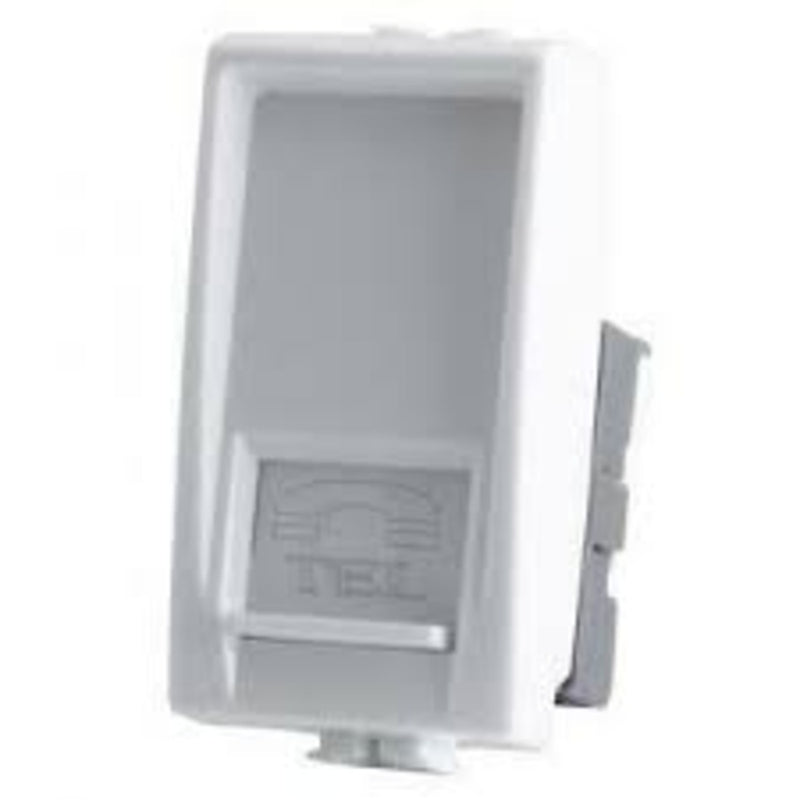 Presa Telefonica RJ11 - Colore Bianco - Compatibile Matix