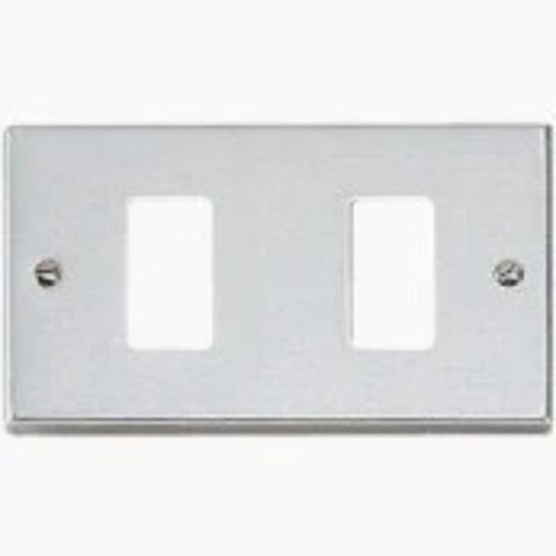 PLACCA 115X72 2 POSTI OXIDAL COMP. MAGIC - ElettroWatt.eu