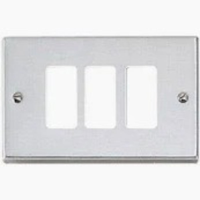 PLACCA 115X72 3 POSTI OXIDAL COMP. MAGIC - ElettroWatt.eu