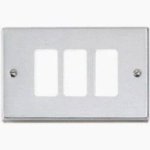 PLACCA 115X72 3 POSTI OXIDAL COMP. MAGIC - ElettroWatt.eu