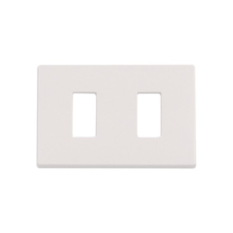 PLACCA S75 RESINA 2F-BIANCO RAL9001 COMP. MAGIC - ElettroWatt.eu