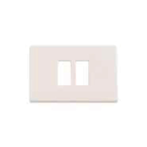 PLACCA RESINA 2 P. VICINI BIANCO COMP. MAGIC - ElettroWatt.eu