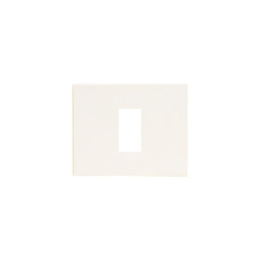 PLACCA S80 RESINA 1F-BIANCO RAL9001 COMP. MAGIC - ElettroWatt.eu
