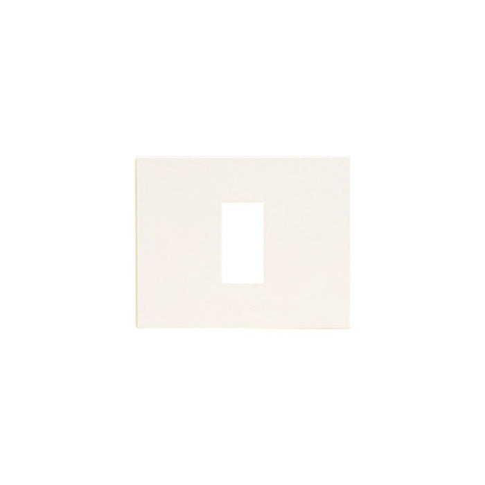PLACCA S80 RESINA 1F-BIANCO RAL9001 COMP. MAGIC - ElettroWatt.eu