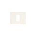 PLACCA S80 RESINA 1F-BIANCO RAL9001 COMP. MAGIC - ElettroWatt.eu