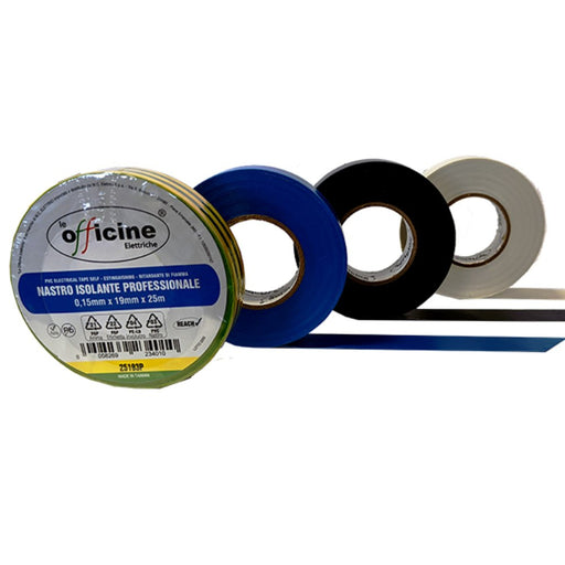 Nastro 0,15x25x25 NERO superior autoestinguente - ElettroWatt.eu