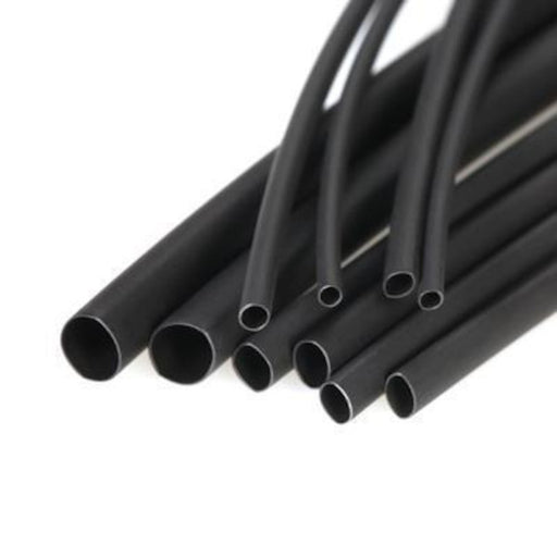 Guaina termorestringente stecca 2:1-125°C nera Ø 4,8 - ElettroWatt.eu