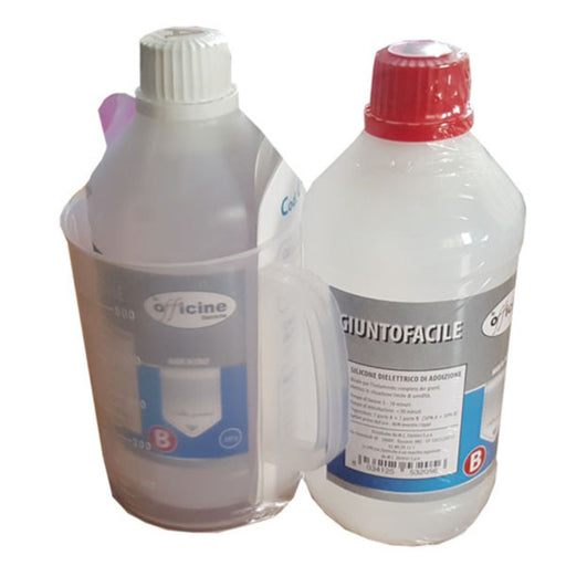 GEL BICOMPONENTE 500G+500G+BECKER E SPATOLA - ElettroWatt.eu