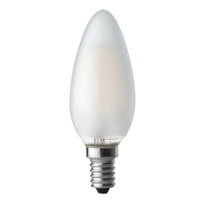 LAMP LED FIL.C35 E14 6W3000K FROSTED - ElettroWatt.eu