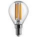 LAMPADINA E14 FILAMENTO 6W 6500K G45 806LM TRASPARENTE - ElettroWatt.eu