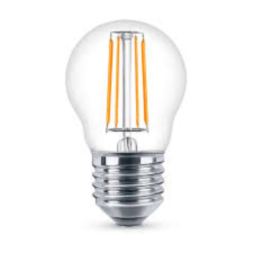 FIL.4,5W E27 3000K G45 470LM TRASPARENTE - ElettroWatt.eu