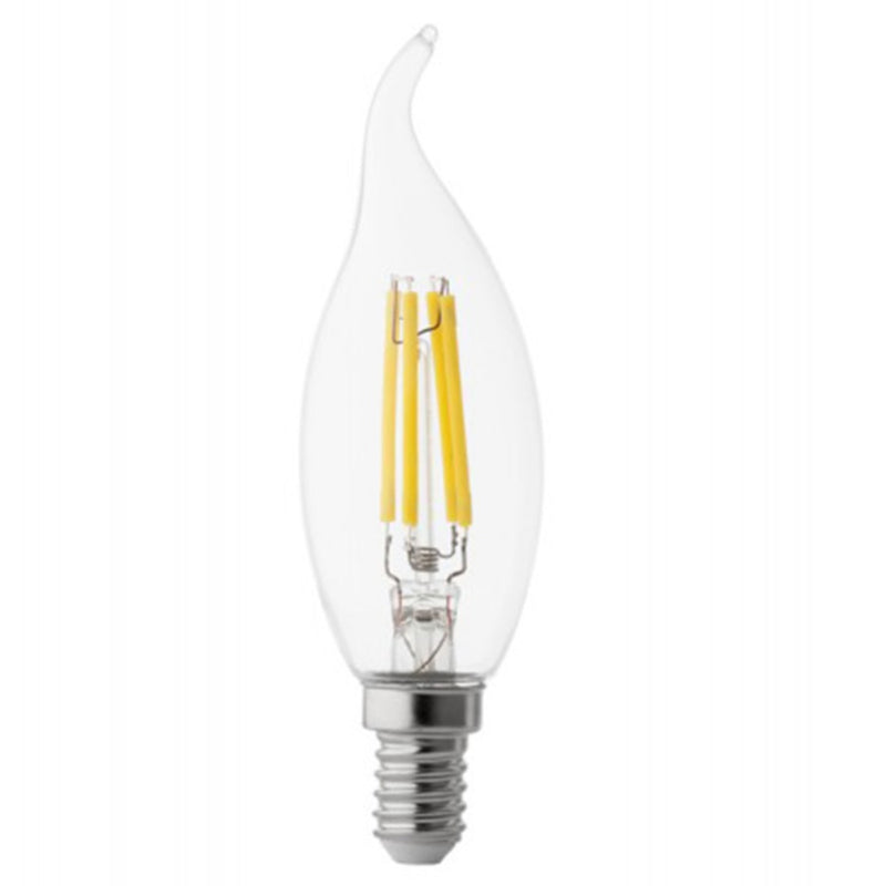LAMPADINA LED COLPO DI VENTO E14 4,5W 3000K TRASPARENTE - ElettroWatt.eu