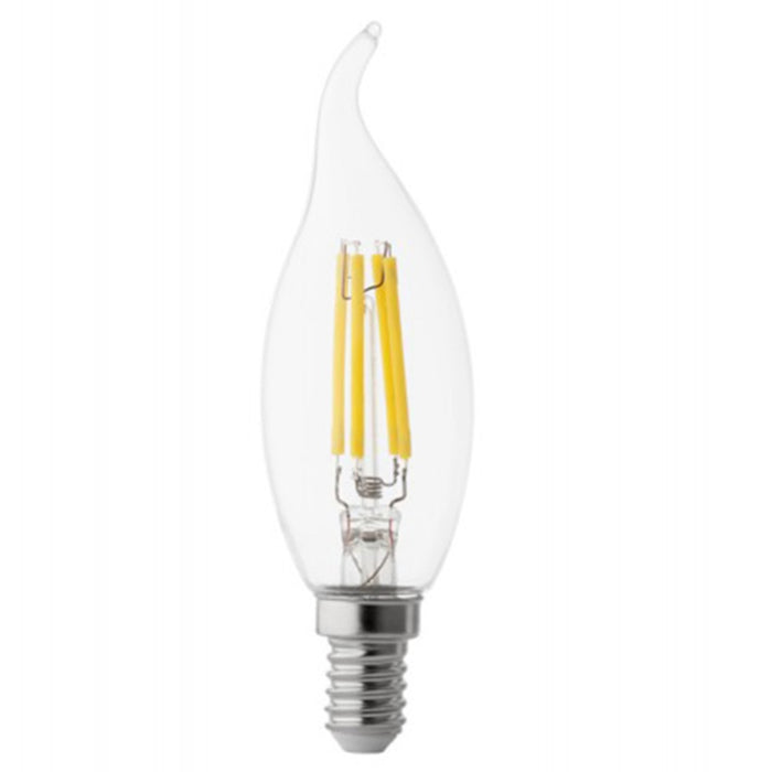 LAMPADINA LED COLPO DI VENTO E14 4,5W 4000K TRASPARENTE - ElettroWatt.eu