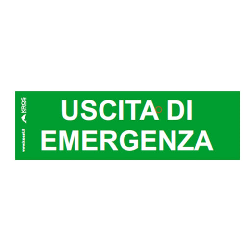 PITTOGRAMMA USCITA EMERGENZA X LA FEDELE SLIM - ElettroWatt.eu