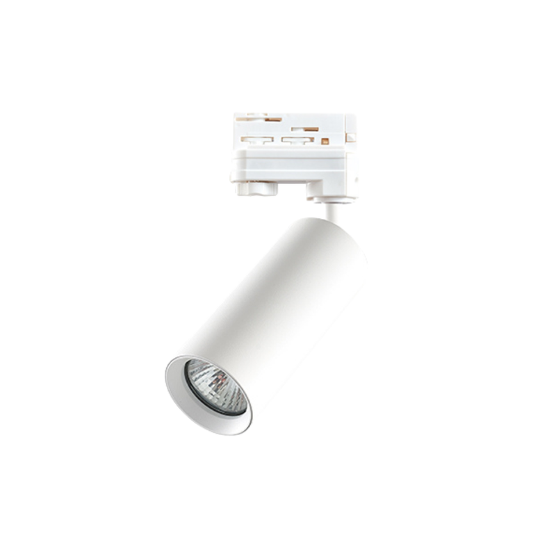Faretto da Binario con attacco GU10 Colore Bianco