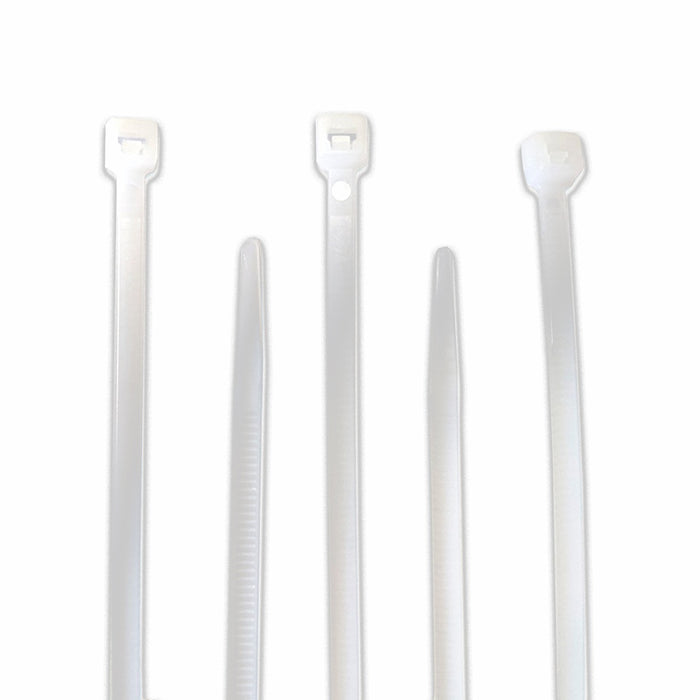 100PZ. FASCETTA NYLON NAT. 200X4,8 ROBUS - ElettroWatt.eu