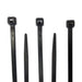 100 PZ. FASCETTA IN NYLON NERA 100 X 2.5 ROB - ElettroWatt.eu