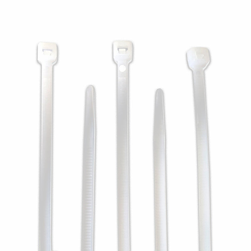 100PZ FASCETTA NYLON BIANCO NAT. 160X2,5
