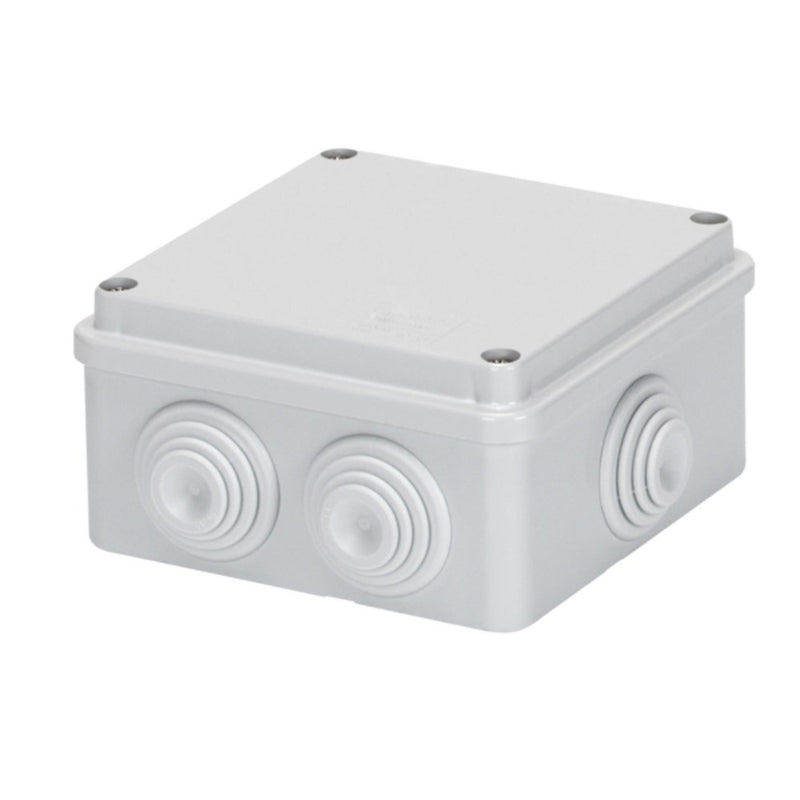 CASSETTA IP55 100X100X50 PASSACAVI COPERCHI - ElettroWatt.eu