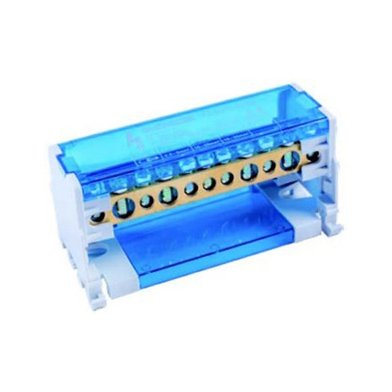 RIPARTITORE BIPOLARE 125A IN:2 OUT:9 DIN:6
