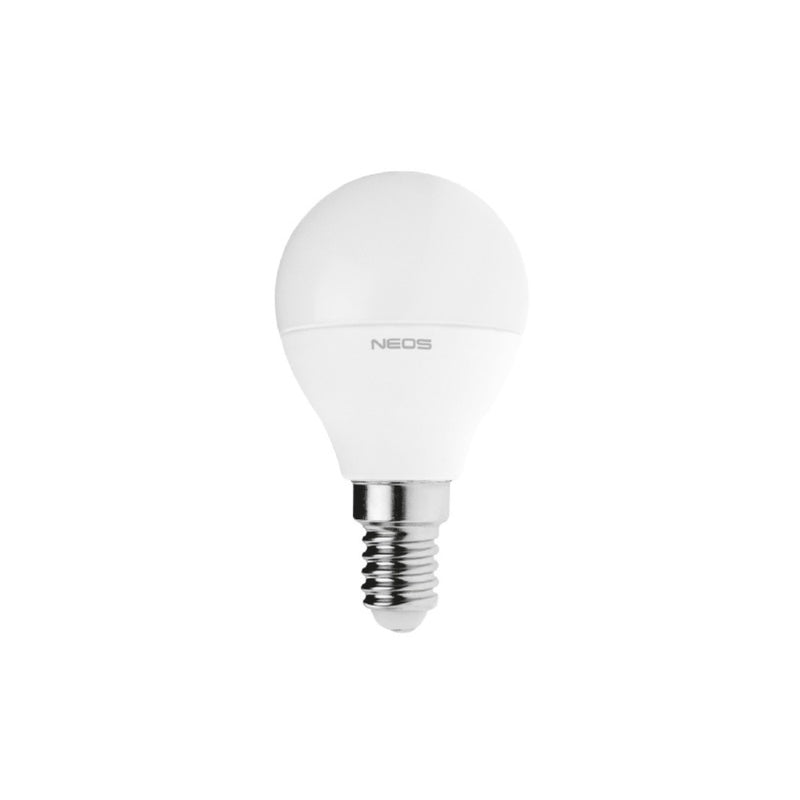 LAMPADINA LED SFERA NEOS 5,5W E14, LUCE NATURALE
4000K