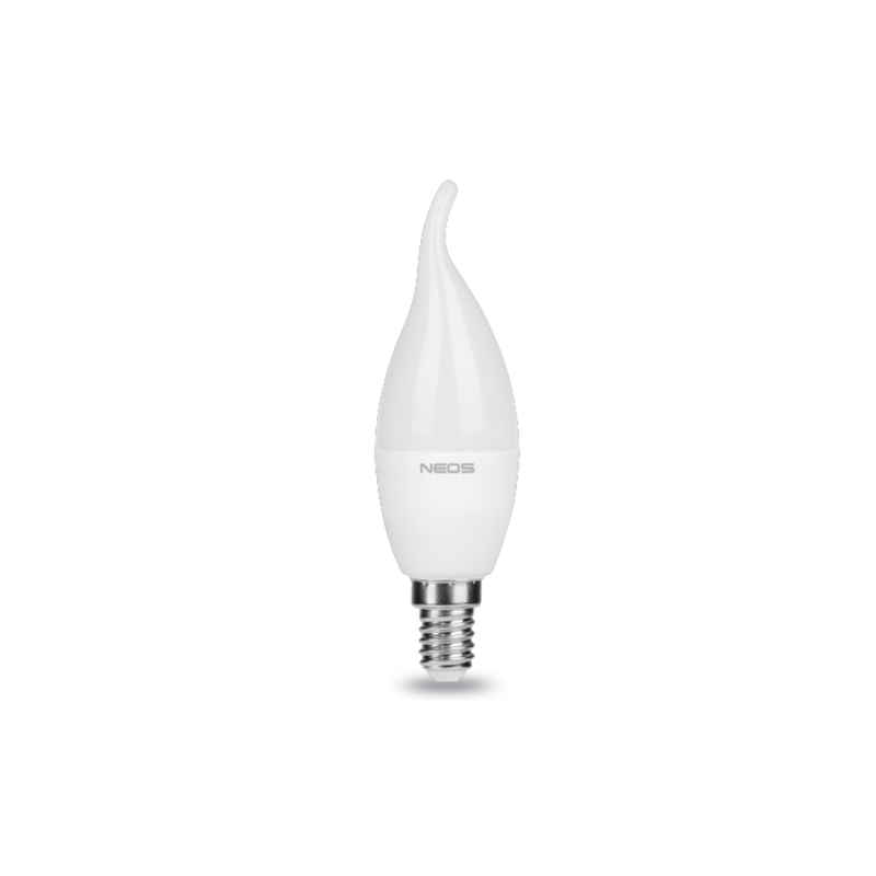 LAMPADINA LED COLPO DI VENTO NEOS 5,5W E14, LUCE
FREDDA 6500K