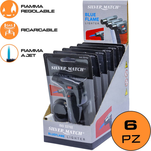 ACCENDIGAS ELETTRONICO CREM BRULè RICARICABILE - CONF. 6 PZ - ElettroWatt.eu