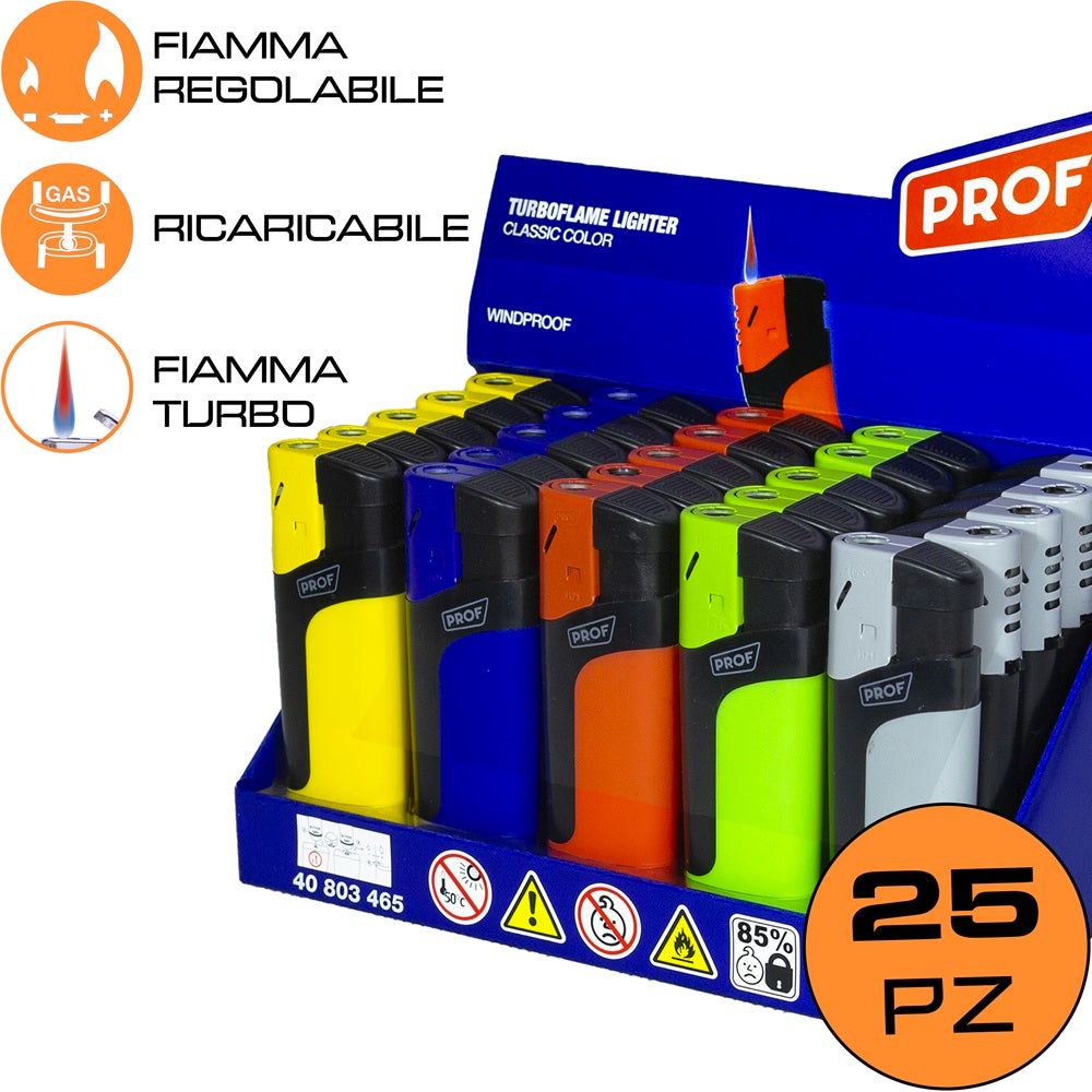 Accendini e accendigas espositori