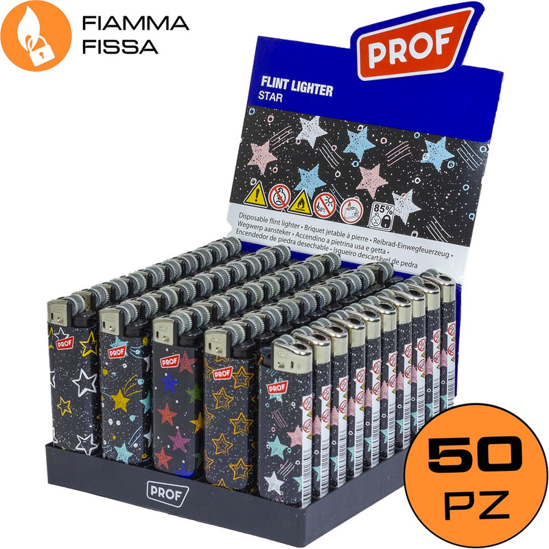 ACCENDINO USA E GETTA STELLINE - CONFEZIONE 50 PZ - PREZZO A CONFEZIONE - Elettrowatt