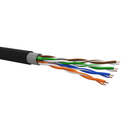 Cavo CPR 6709 U/UTP CAT 5E 4x2xAWG24/1 – non schermato – doppia guaina PVC/PE Euroclasse Fca - Elettrowatt