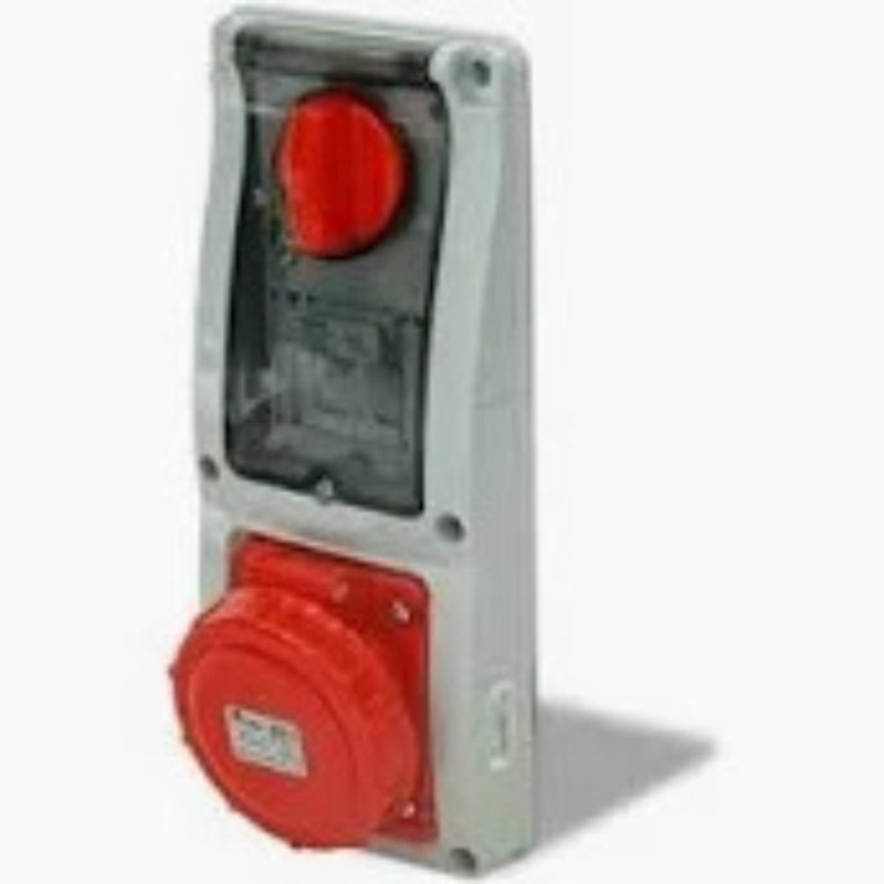 PRESE INTERBLOCCATE SE16 INCASSO FUS 16A 3P+N+T IP67 400V