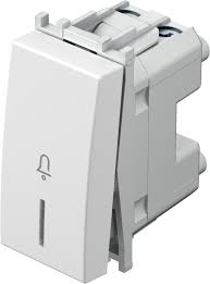 PULSANTE UNIPOLARE 16A 250V~ 1M ES IN 01