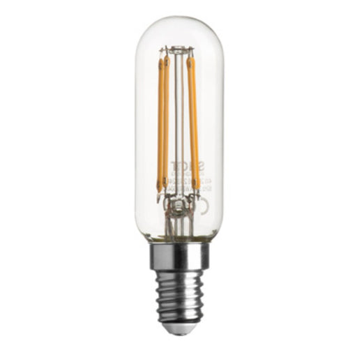 Lampadina Filamento LED E14 TUBOLARE T25 Filamento 4000K 4,5W 470 lm - ElettroWatt.eu