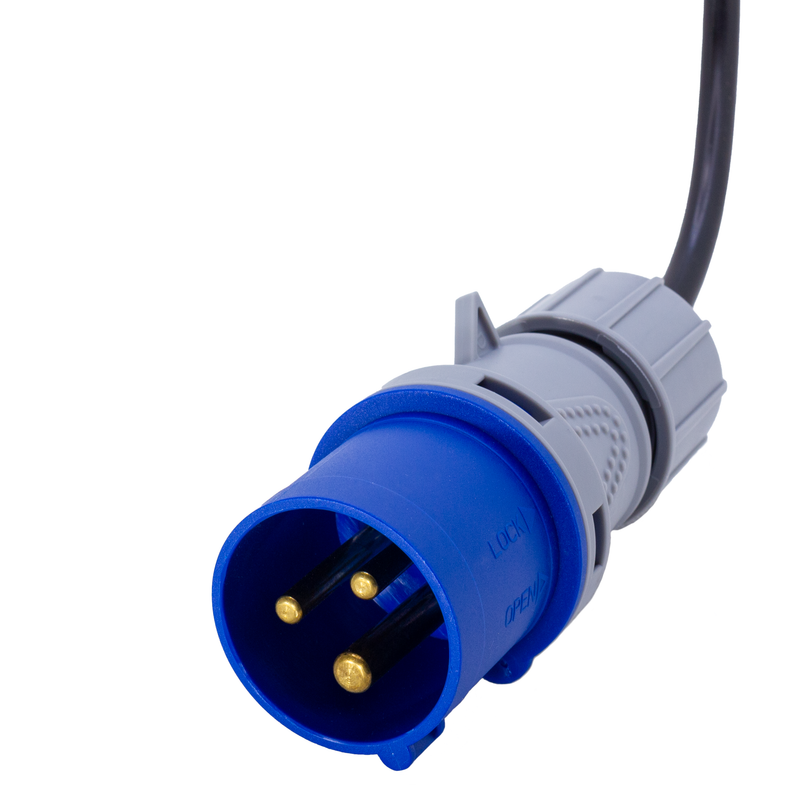 PROLUNGA ADATTATORE 10 METRI CON SPINA CEE E PRESA STANDARD TEDESCO - CAVO 3G1.5 - IP44 - ElettroWatt.eu