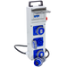 QUADRO TERMOP. 3 PRESE 2P+T 16A 230V IP67 + PULSANTE D'EMERGENZA - ElettroWatt.eu