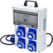 QUADRO ELETTRICO DA CANTIERE ASC 220V MONOFASE CON 4 PRESE IP67 DA 16A - ElettroWatt.eu