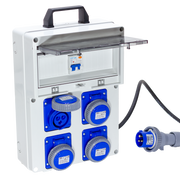 QUADRO TERMOP. 4 PRESE 2P+T 16A 230V IP67 - ElettroWatt.eu
